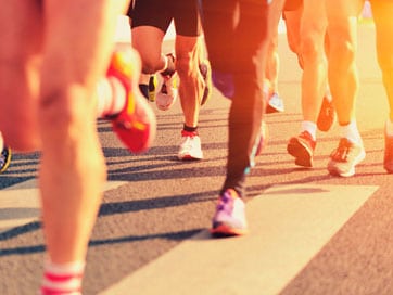 Corredores adotam reflexologia para melhorar resultados